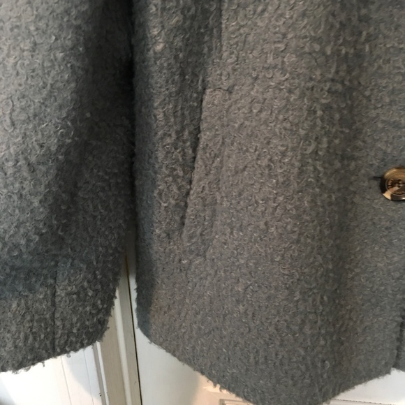 Sam EdelmanWomen's Brushed Coat - Aspen Blue - Picture 4 of 9